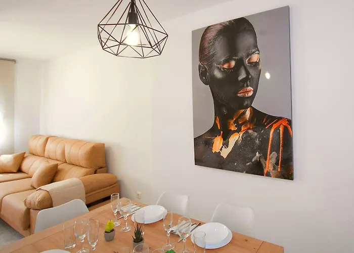 Ave Huelin 3rooms - Con Parking Y A/c Málaga